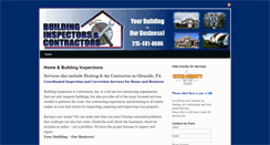 Desktop Screenshot of buildinspectandcontract.com